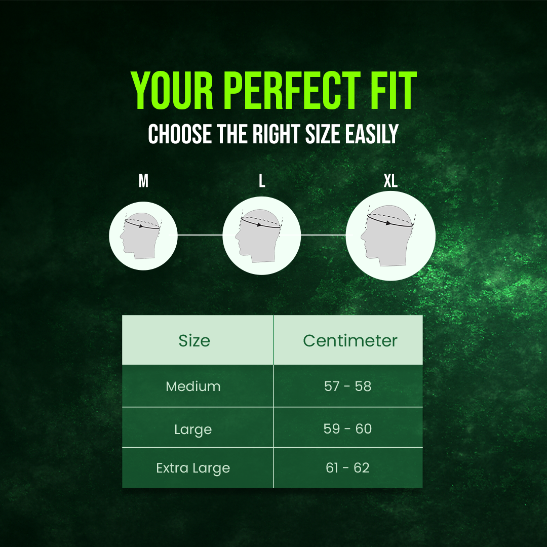 TVS Racing Anti Matter Full Face Helmet for Bike & Motorcycle Riders #-DOT & ISI Certified-Lightweight ABS Shell, UV Resistant-Ventilated Comfort Liner, Quick-Release Visor & Chin Strap